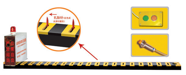 衡阳县V3嵌入式闯岗自动扎胎器/阻车器